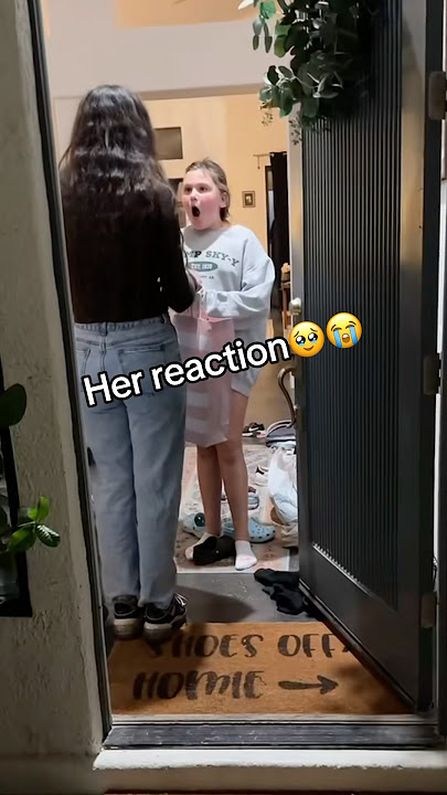 She was SHOCKED🥹I LOVE YOU GUYS🤍