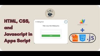 Use HTML, CSS, and Javascript in Apps Script | Apps Script Tutorial 2024| SoupSongCode