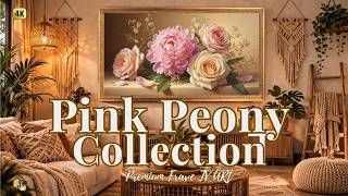 Soft Pink Peony TV Art | Elegant Floral Art for Samsung Frame TV #SoftPinkPeony #PeonyArt screenshot 5