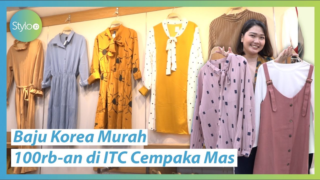  Baju  Korea  Hijab Murah di  Tempat  Belanja  untuk Lebaran 