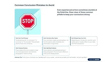 Module 5 Essay Conclusions Video