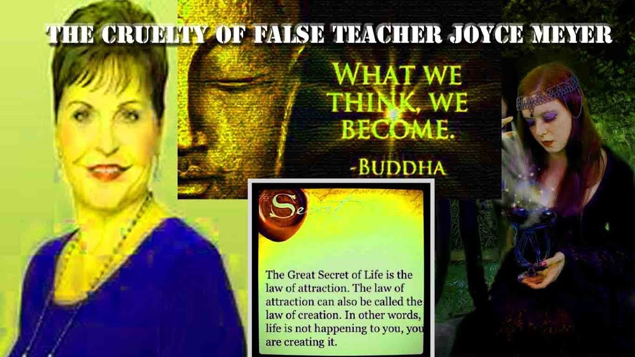 FALSE TEACHER JOYCE MEYER SAYSDONT MAKE CANCER YOUR BUDDY YouTube
