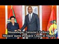 Mozambique Tanzania S Defence Minister Meets President Chapo In Maputo Mozambique Tanzania S Defence Minister Meets President Chapo In Maputo