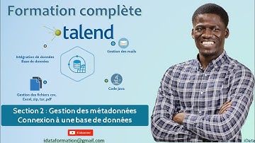 Gestion des métadonnées (Connexion à une base de données) – Talend Data Integration #5