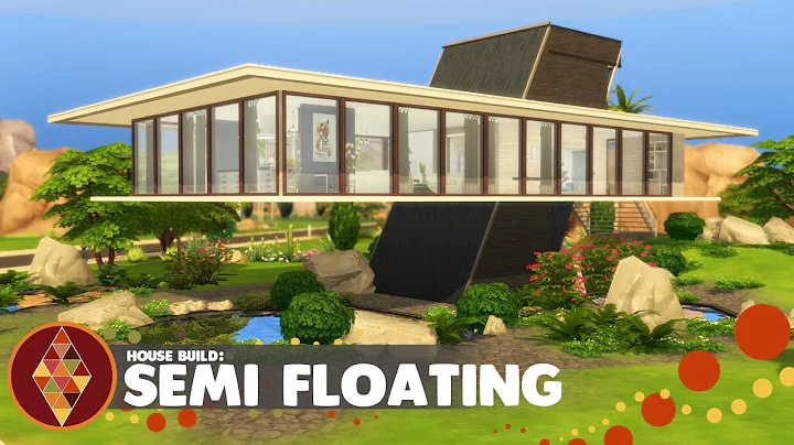 SEMI FLOATING - The Sims 4 - House Build | HD