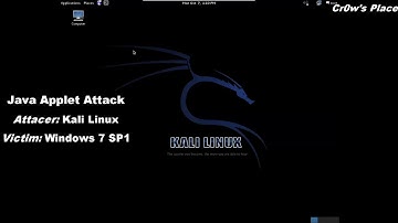 Java Applet Attack - Compromising A System (HD)