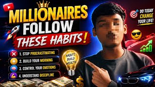 99% of People Don't Follow These 10 Millionaire Habits 💰📈🫵