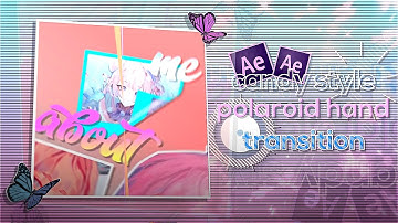 CANDY STYLE TRANSITION TUTORIAL #7 | AFER EFFECTS
