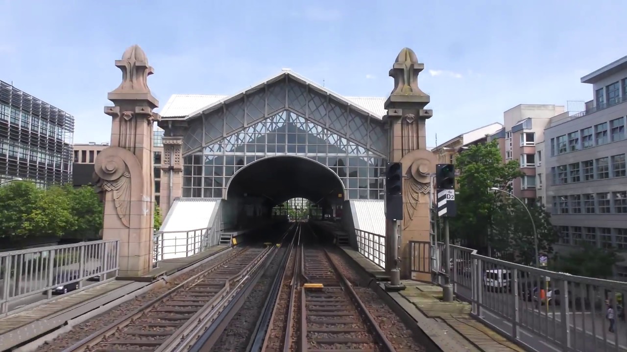 U-Bahn Berlin - U2 IK Führerstandsmitfahrt Theodor-Heuss ...