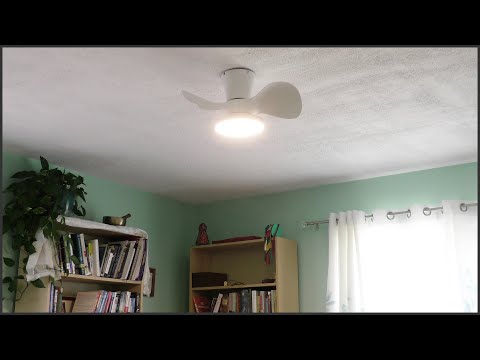 How To Assemble & Install A Ceiling Fan With Light