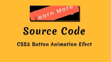 CSS3 Button Animation Effect ( Source Code )