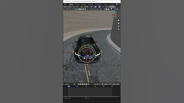 How i create Realistic drifting Car Animation in Blender  #cgi #blender  #blenderguru