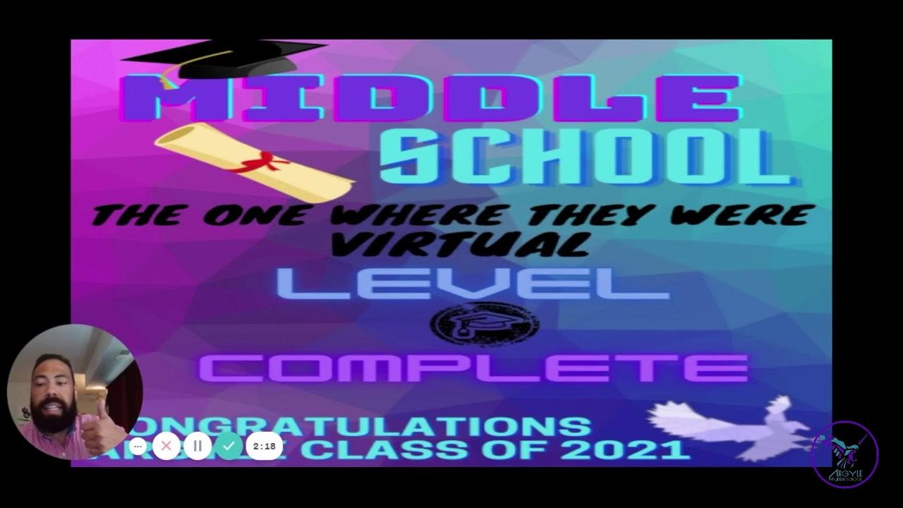Argyle Middle School 8th Grade Promotion 2021 YouTube
