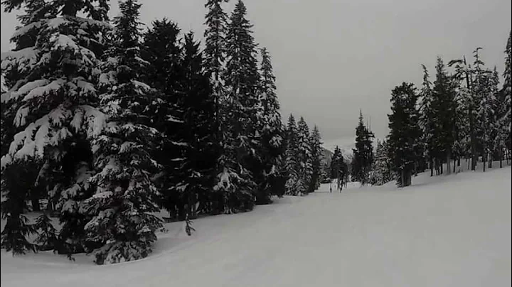 Skiing with Derek Simms