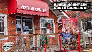 The Beautiful Town of BLACK MOUNTAIN NORTH CAROLINA in the Swannanoa Valley.