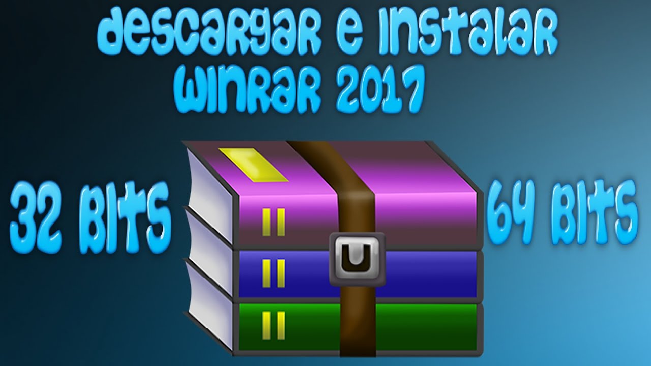 Descargar e instalar WinRAR para Windows de 32 y 64 bits 