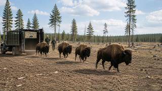 The UK Released 4 Bison Into A Dead, Grassless Forest — Years Later, The Whole Forest Revived.