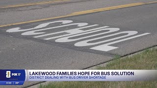 Lakewood families impacted by bus cancellations as district seeks more drivers