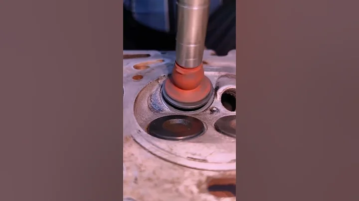 engine valve seat grinding! #youtube #shorts #foryou