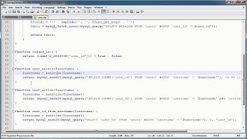 PHP Tutorials: Register & Login (Part 10): Registration Form and Validation (Part 4)
