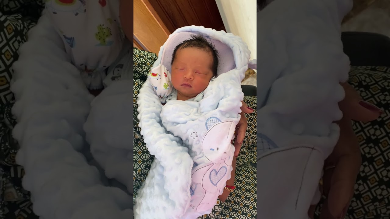 Cute baby sleeping, don’t care about sound. 