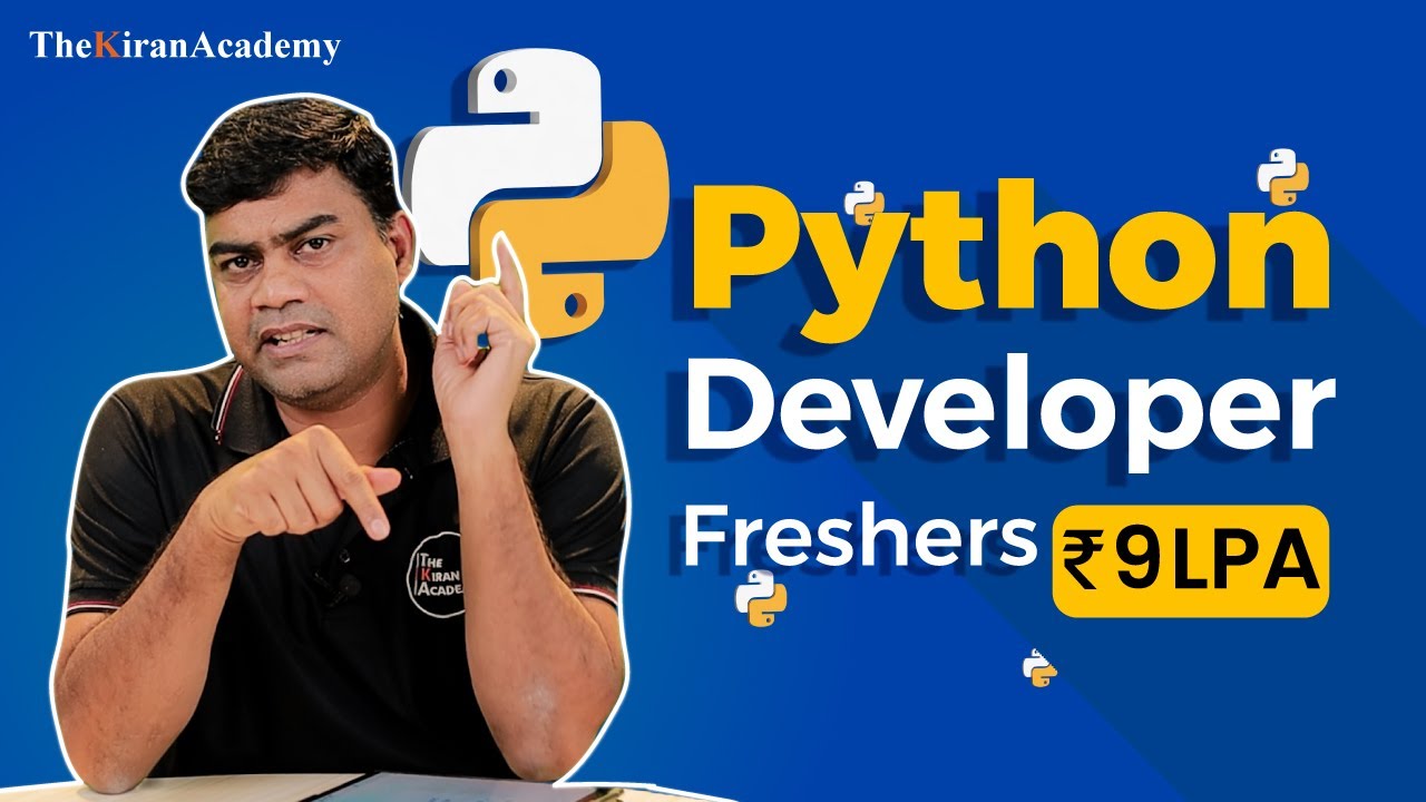 Become a High-Demand PYTHON Full Stack Developer in 2024 π₯ | Kiran Sir ...