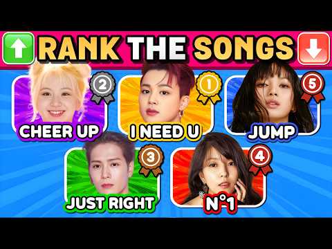 RANKEIE AS MÚSICAS DE KPOP!🔥🇰🇷... Mas devem rankear todas as posições primeiro | KPOP QUIZ 2026