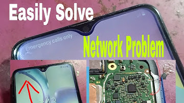 Samsung A20S Emergency call Only ।। Network Problem Solution