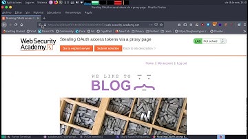 Stealing OAuth access tokens via a proxy page