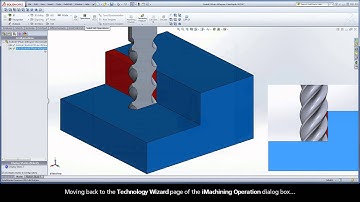 SolidCAM iMachining Training Course - Exer #3: Define the rough machining of the hole recess