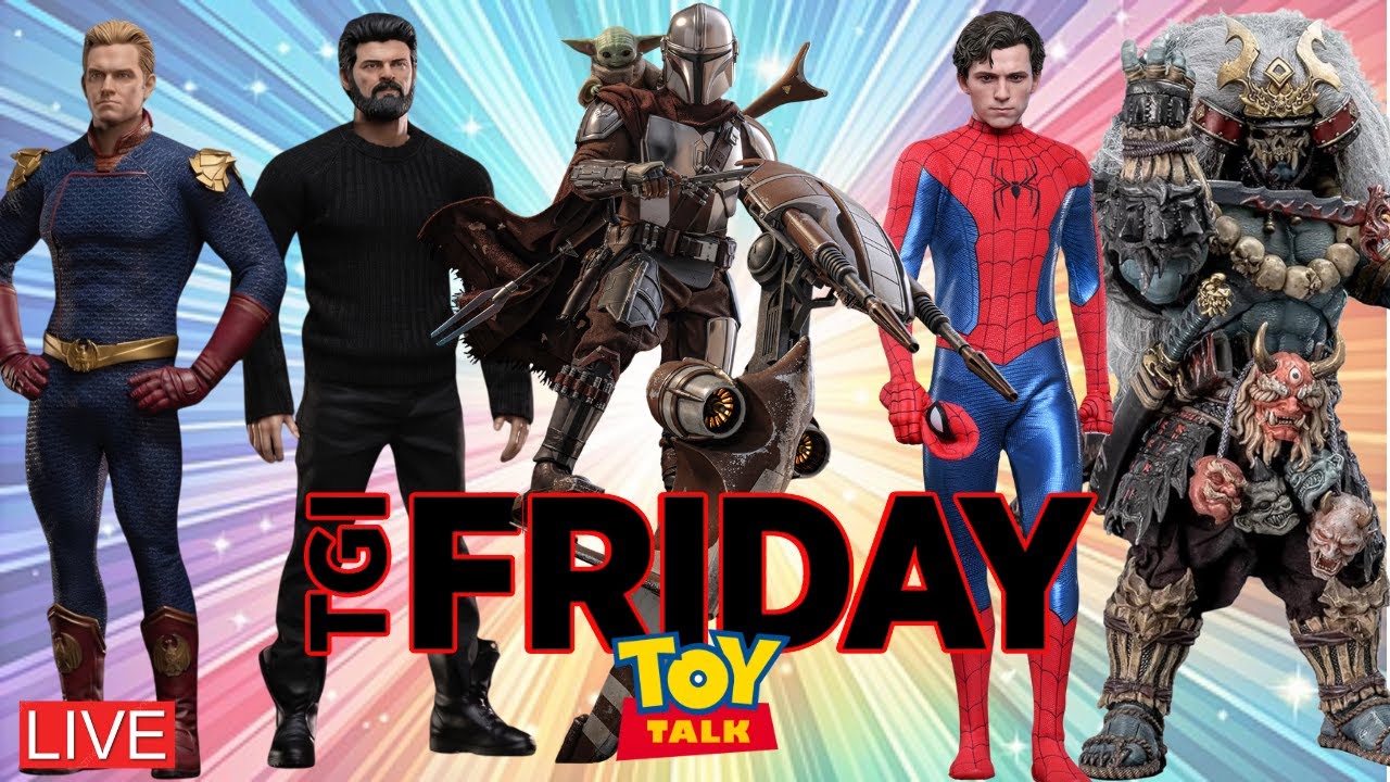 TGI Friday! Hot Toys Star Wars and Spiderman, Muff Toys The Boys, MAFEX Ice Man released and more!