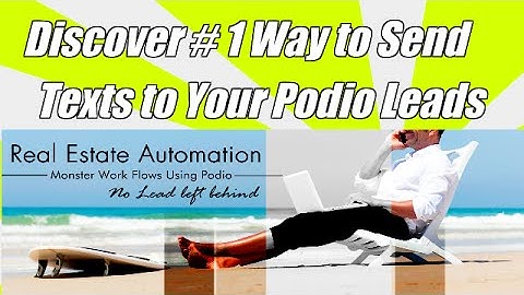 Podio Tutorial: 3 Podio Text(SMS) Lessons You Can Benefit From Today