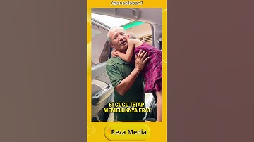 VIRAL MOMEN HARU SEORANG CUCU YANG TAK MAU MELEPASKAN PELUKAN ERAT DENGAN KAKEKNYA