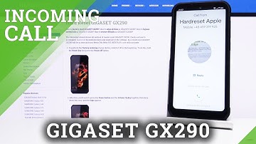 Discover Incoming Call Screen in Gigaset GX290 - Incoming Call Screen Available Options