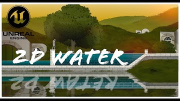 2D Procedural Water System with Buoyancy Support in Unreal