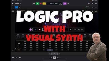 Apple Logic Pro for iPad - Tutorial: How to use Visual Synth Inside Logic Pro for iPad