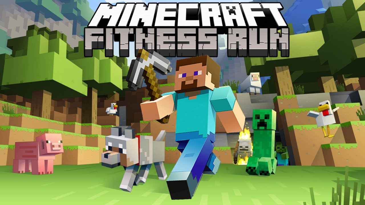 Minecraft Fitness Run | Brain Break | Brain Break| Classroom - YouTube