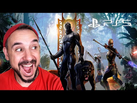 ПАПА РОБ - ЧЕРНАЯ ПАНТЕРА! ПРОХОЖДЕНИЕ ИГРЫ AVENGERS - BLACK PANTHER: WAR FOR WAKANDA! (PS5, 60FPS)