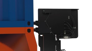 ELME Spreader Model 582LT, Twistlock