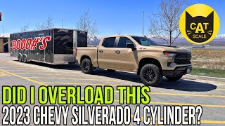 2023 Chevy Silverado Trail Boss 2.7L Turbo: How Much Did I Overload This Truck By Towing 9,000lbs?