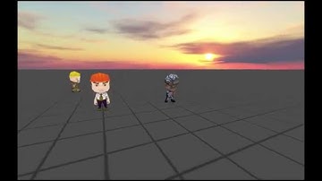 Example of blendshapes in Janus VR