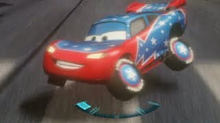 Cars 2 The Video Game Daredevil Lightning Mcqueen - Vista Run Whitepotatoyt