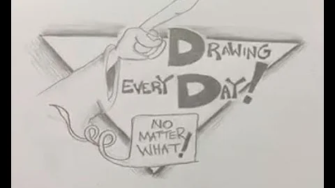 One Drawing Every Day NO MATTER! Today: 105 Darth ...