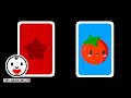 Card Matching | Vegetables | Simple learning video for toddlers, children, kids