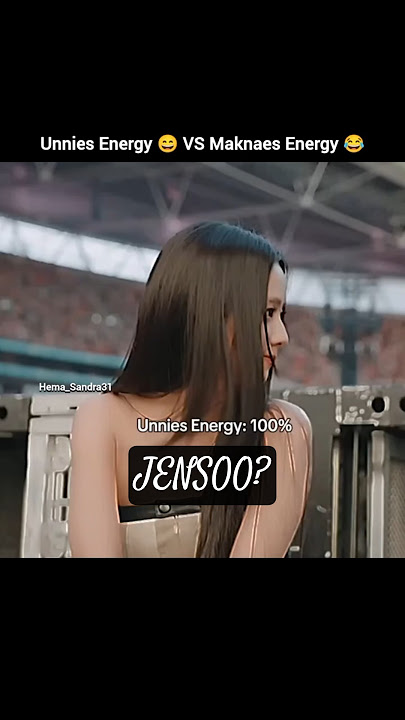 Unnies VS Maknaes Energy|@Hema_sandra31|#shortsfeed #shorts #blackpink #jensoo #chaelisa #fyp#viral