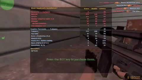 Counter Strike 1.6- Mac Gameplay