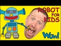 Robot For Kids Playing With Steve And Maggie English Stories For Children Wow English TV 