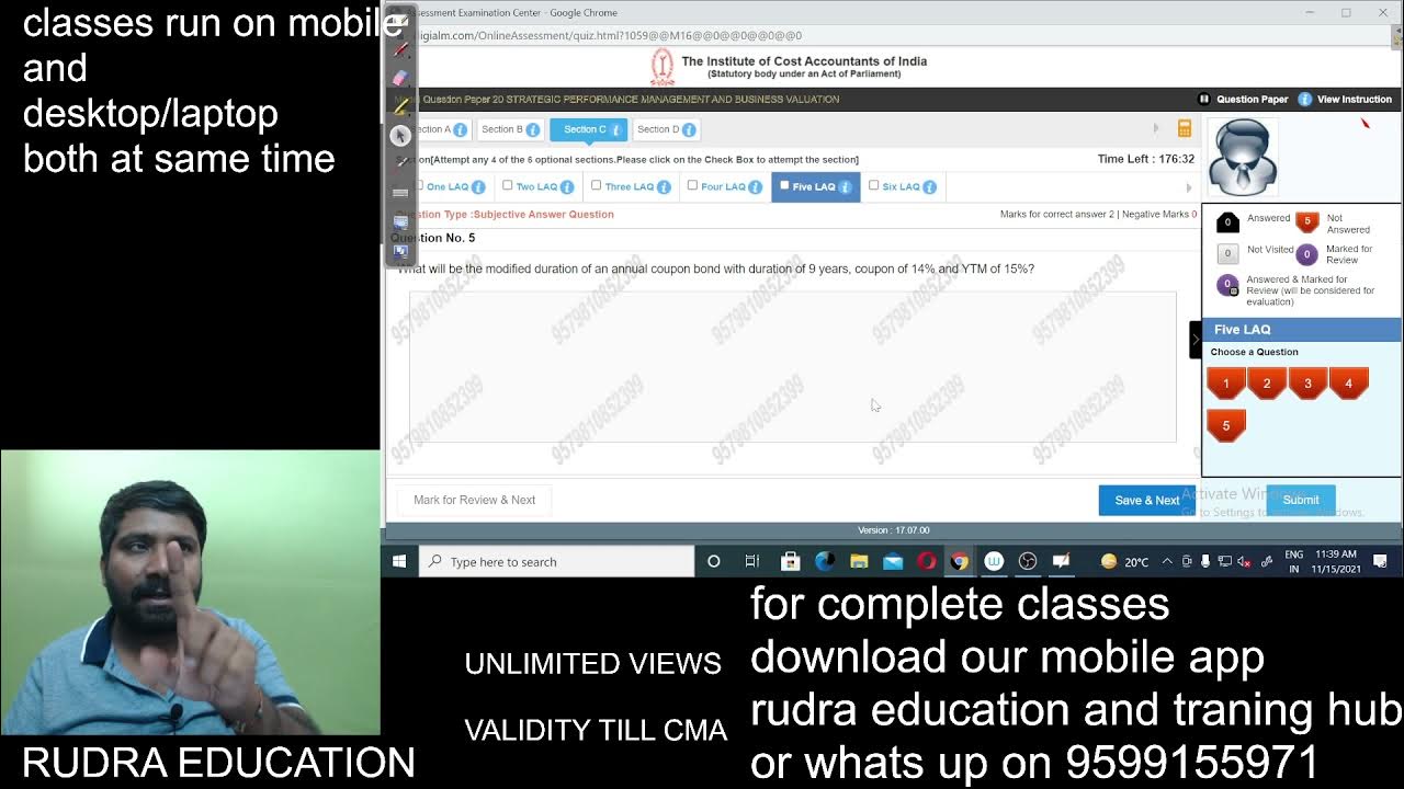 CMA FINAL BUSINESS VALUATION ONLINE MTP DISCUSSION YouTube