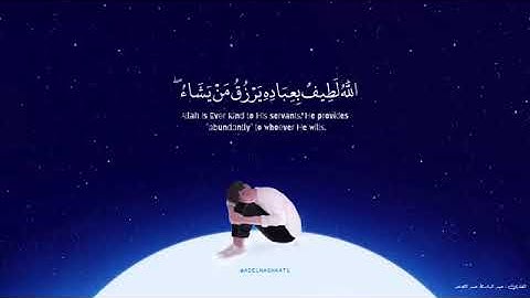 قرآن كريم 【الله لطيف بعباده يرزق من يشاء وهو القوي العزيز】بصوت عبدالباسط عبد الصمد حالات واتس اب