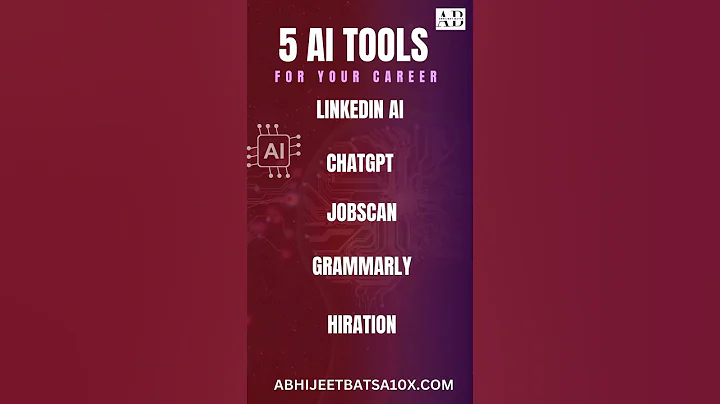 #shorts 5 AI Tools for your 10X Career